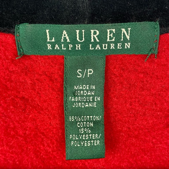 Lauren Ralph Lauren Women's Cotton Blazer Cardigan Shawl Collar Toggle Size S - Picture 6 of 9